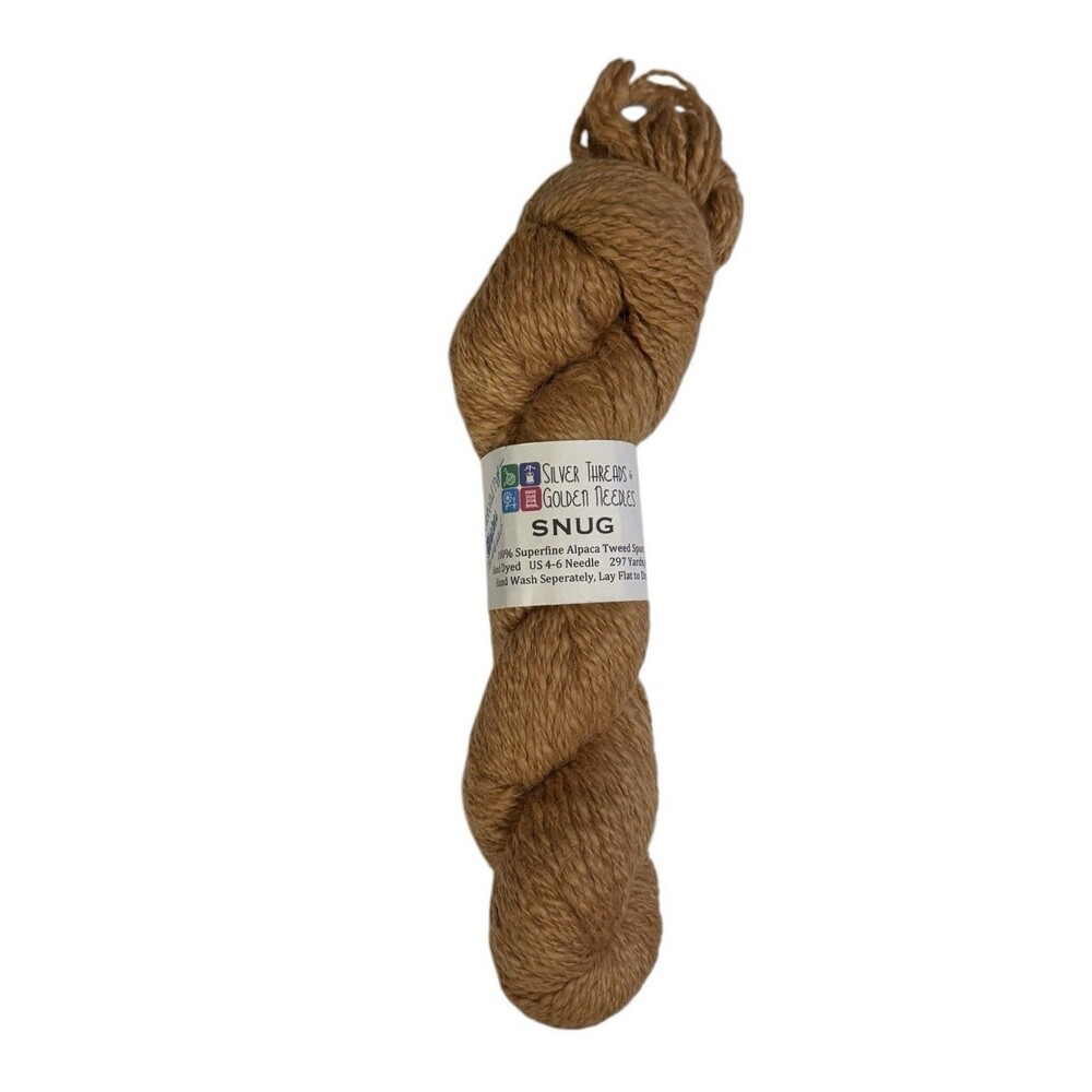 Silver Threads & Golden Needles Superfine Alpaca Tweed Sport Yarn 297 Yds
